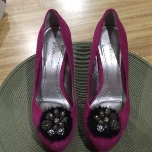 BCBGeneration pink vintage heels